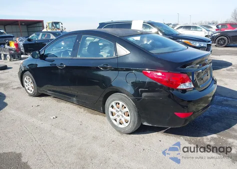 2013 Hyundai Accent Gls z USA, uszkodzony, nr VIN KMHCT4AE8DU569453